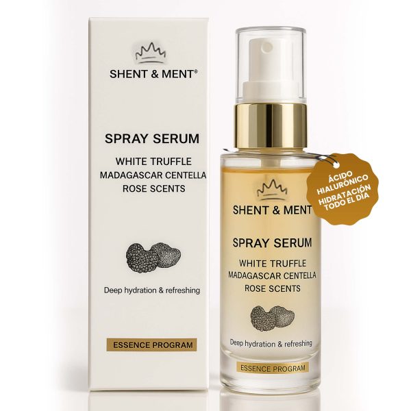 Shent Ment® Bruma Facial de Trufa Blanca y Centella – Sérum en Spray (100ml)